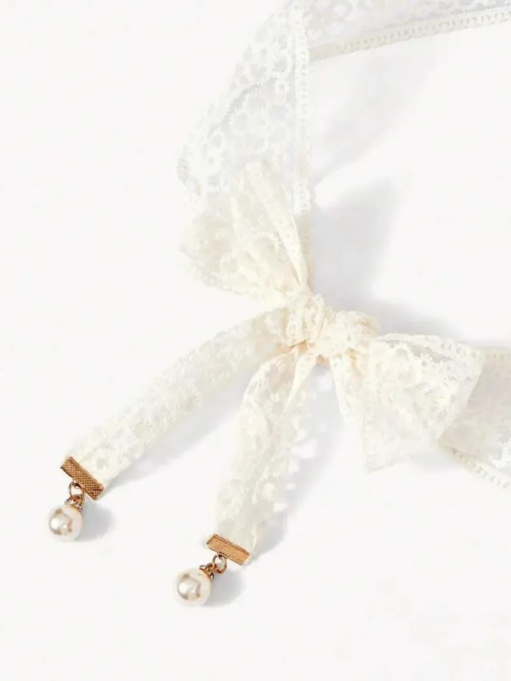 Lace Bow Waist Belt P114